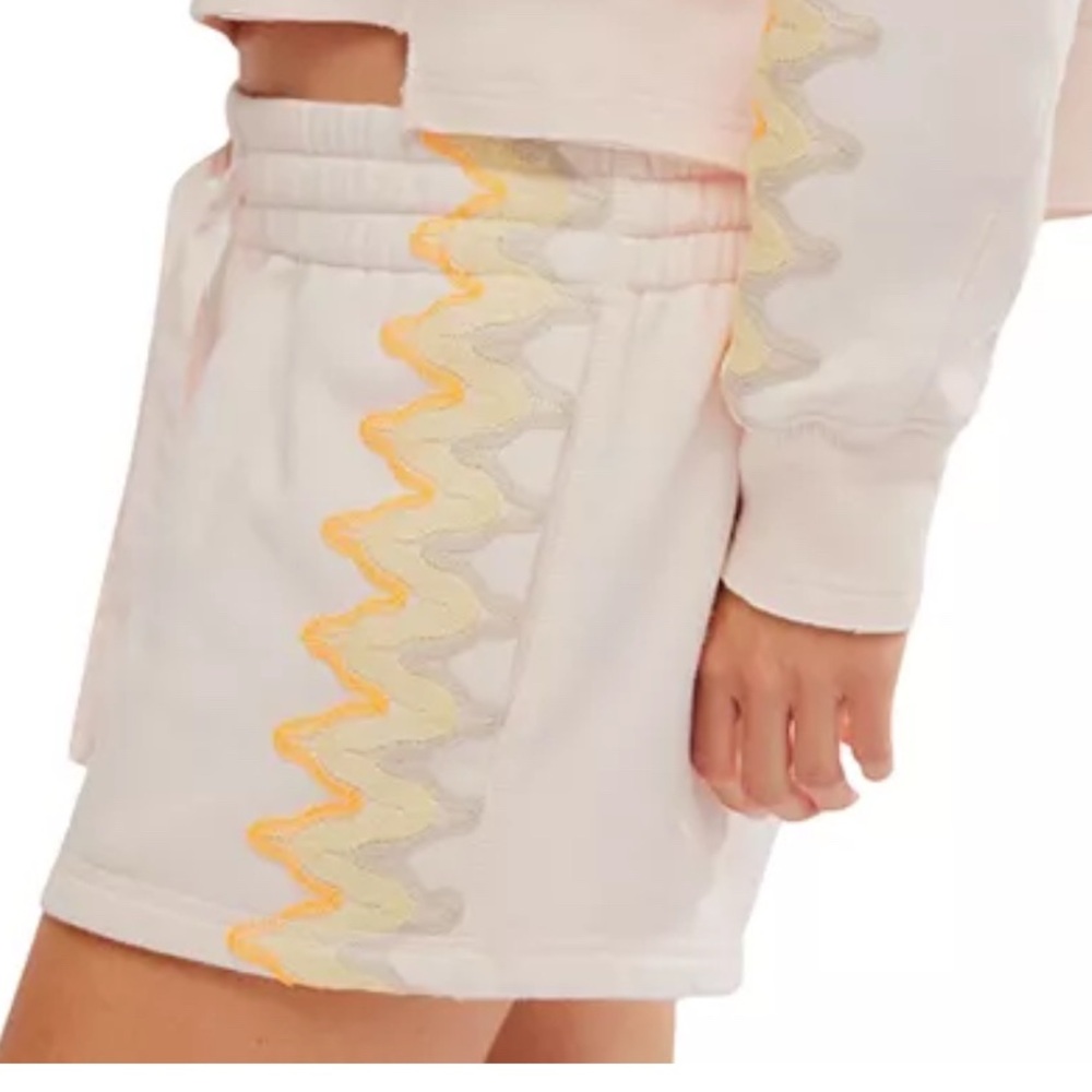 Free people Movement Feeling Wavy Printed Shorts